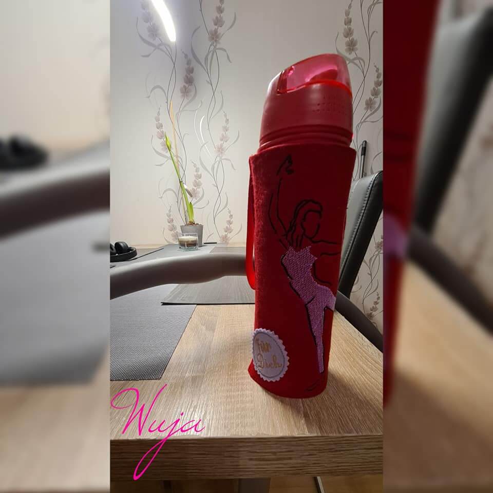 Stickdatei Tanzen mit Sprüchen von stiXXie by lajana