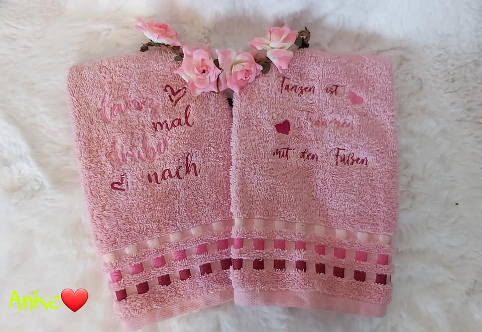 Stickdatei Tanzen mit Sprüchen von stiXXie by lajana