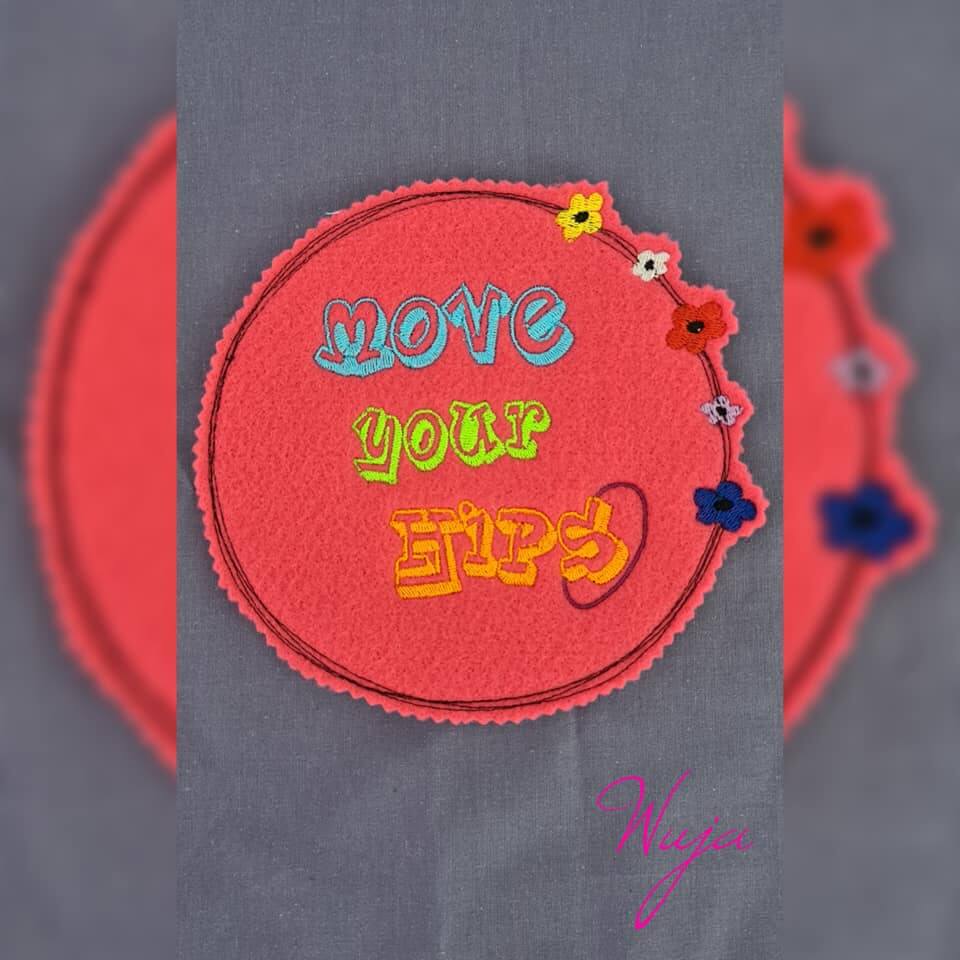 Stickdatei Doodlerahmen Set von stiXXie by lajana