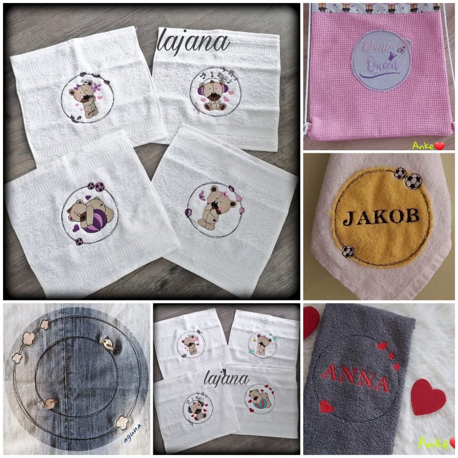 Stickdatei Doodlerahmen Set Teil 2 von stiXXie by lajana