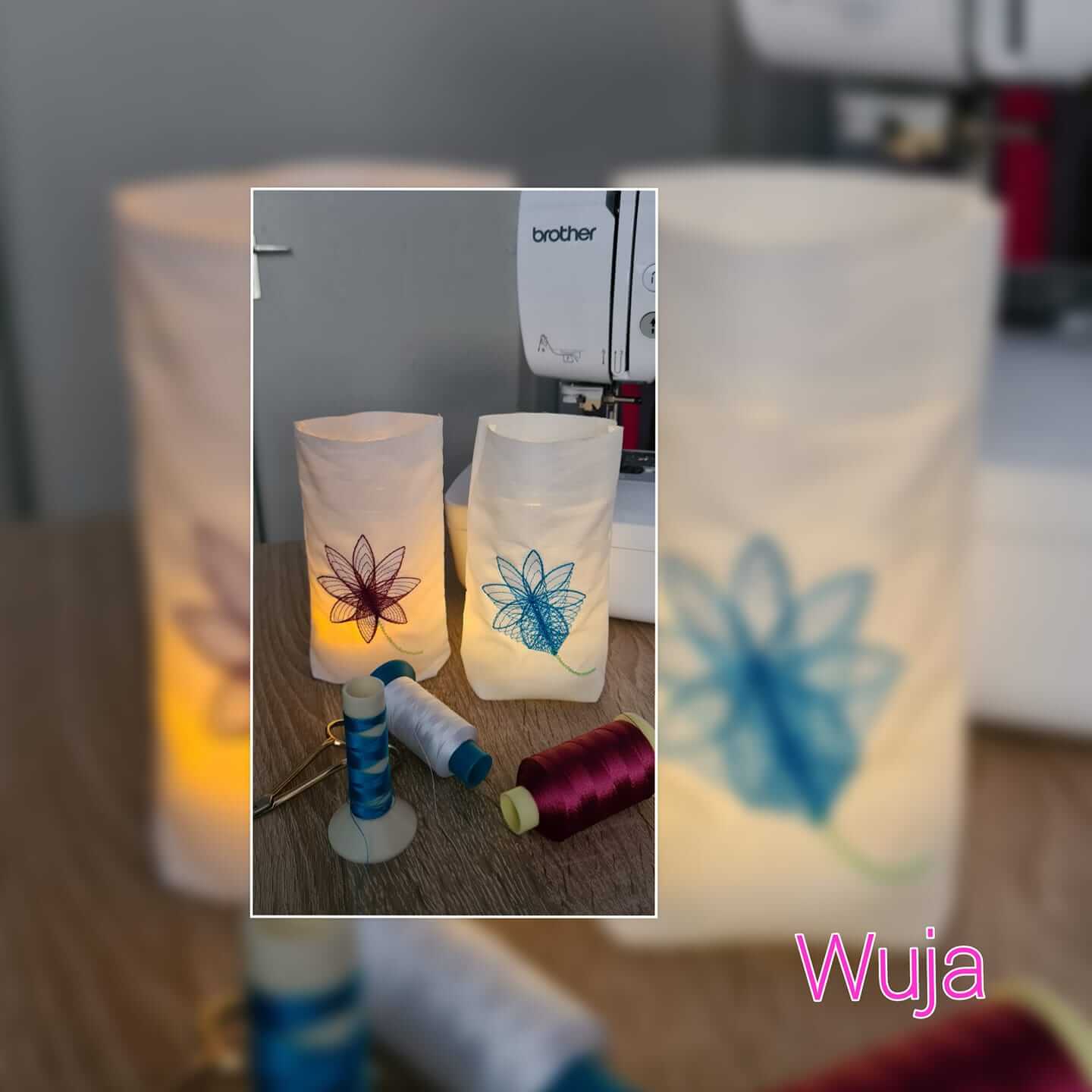 ITH Stickdatei Lichtbeutel Set von stiXXie by lajana