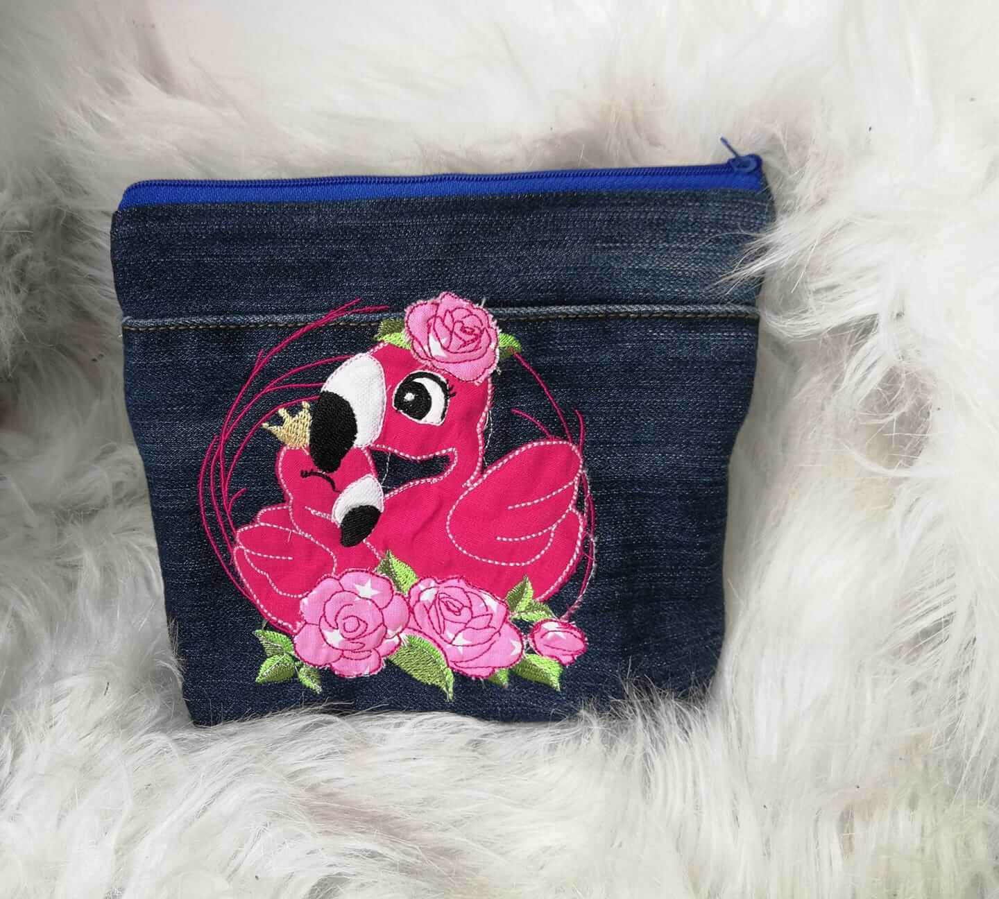 Stickdatei Flamingo Vollstick von stiXXie by lajana