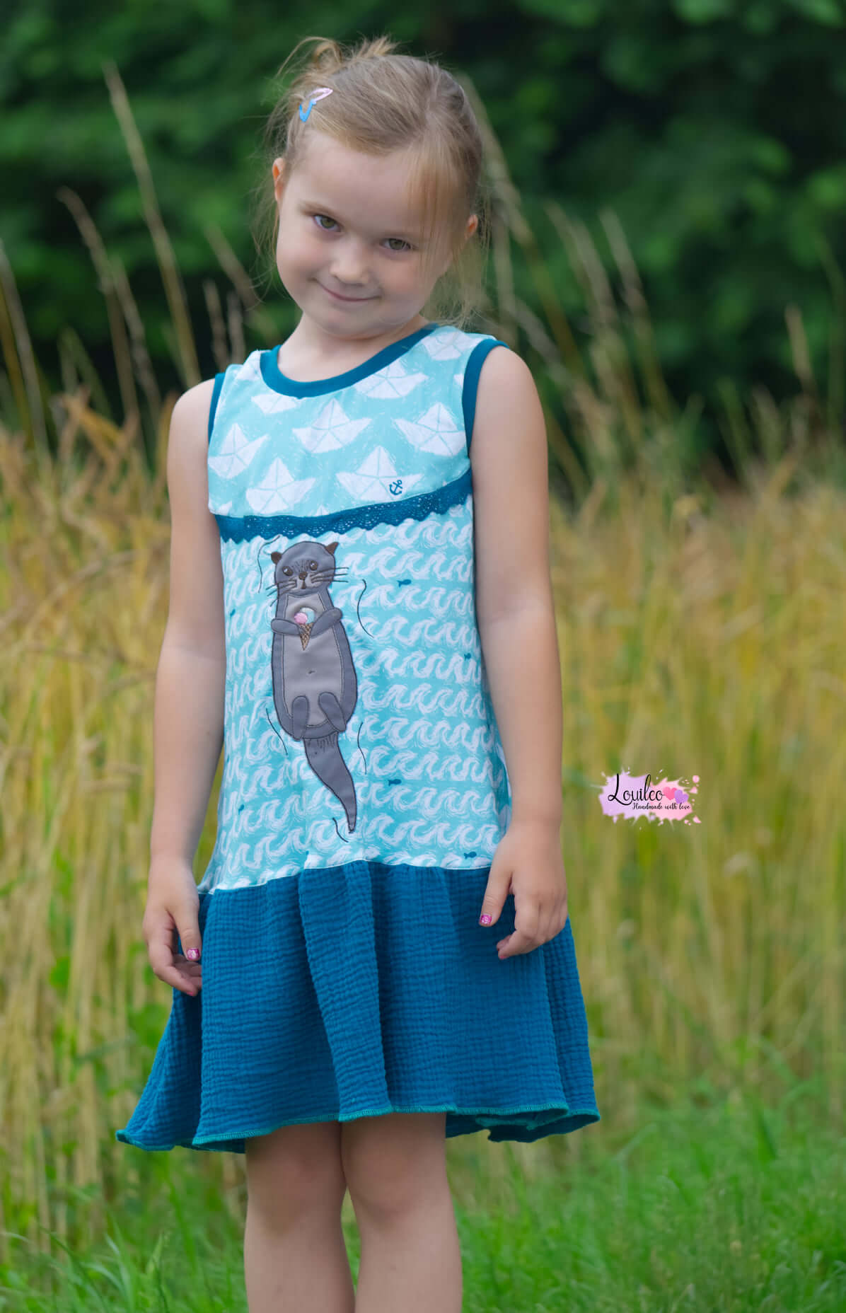 Stickdatei Otter Freebie Doodleapplikation von stiXXie by lajana