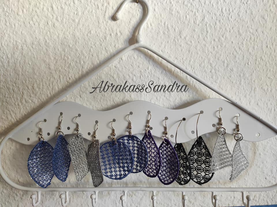 ITH Stickdatei Set Schmuckstücke 12-teilig von stiXXie by lajana