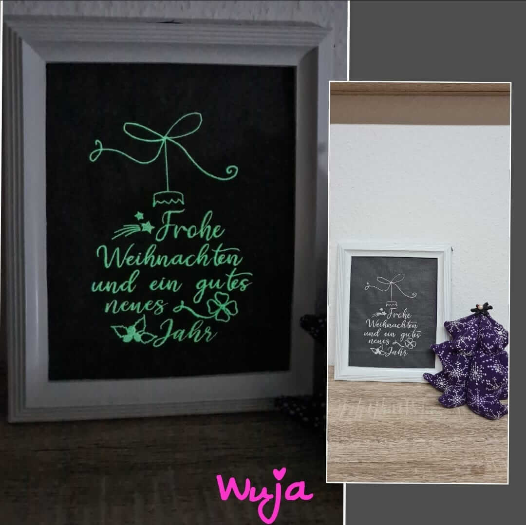 Stickdatei Weihnachten Kugel von stiXXie by lajana