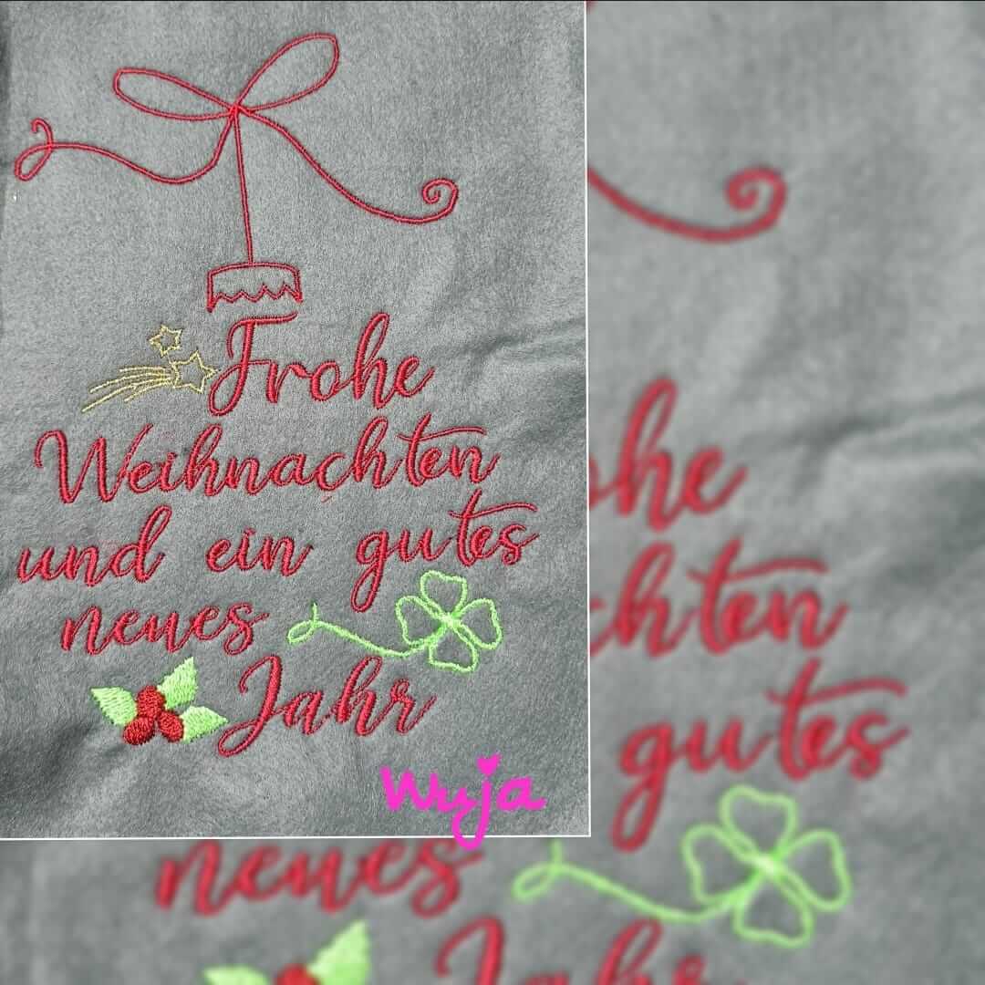 Stickdatei Weihnachten Kugel von stiXXie by lajana