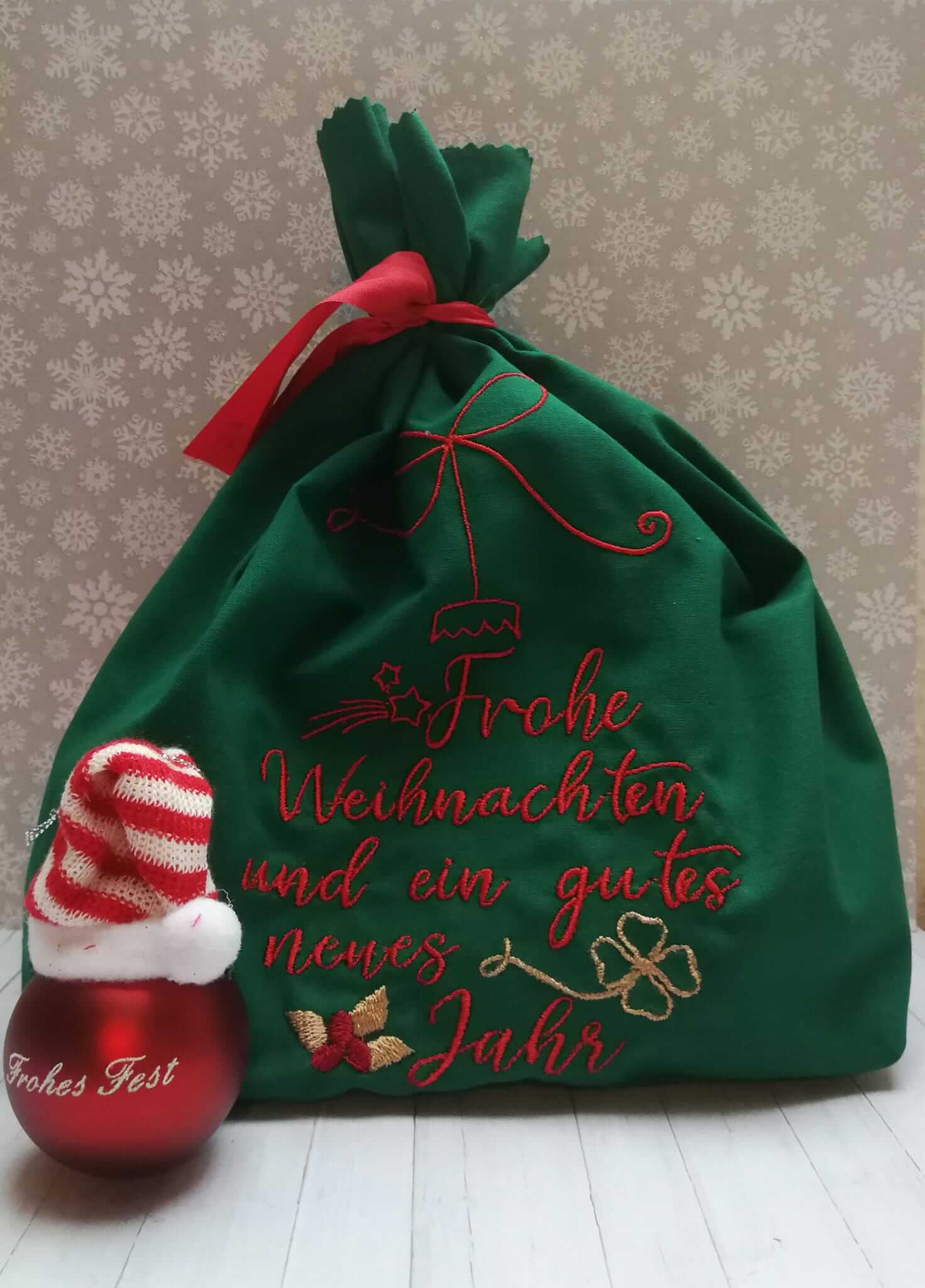 Stickdatei Weihnachten Kugel von stiXXie by lajana