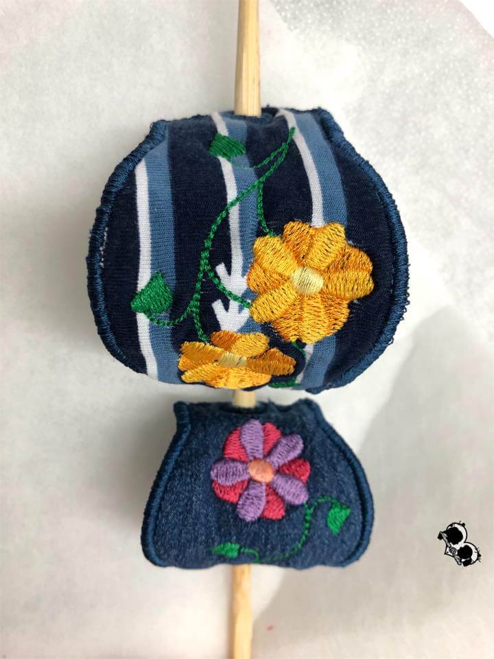 ITH Stickdatei Haarschmuck von stiXXie by lajana