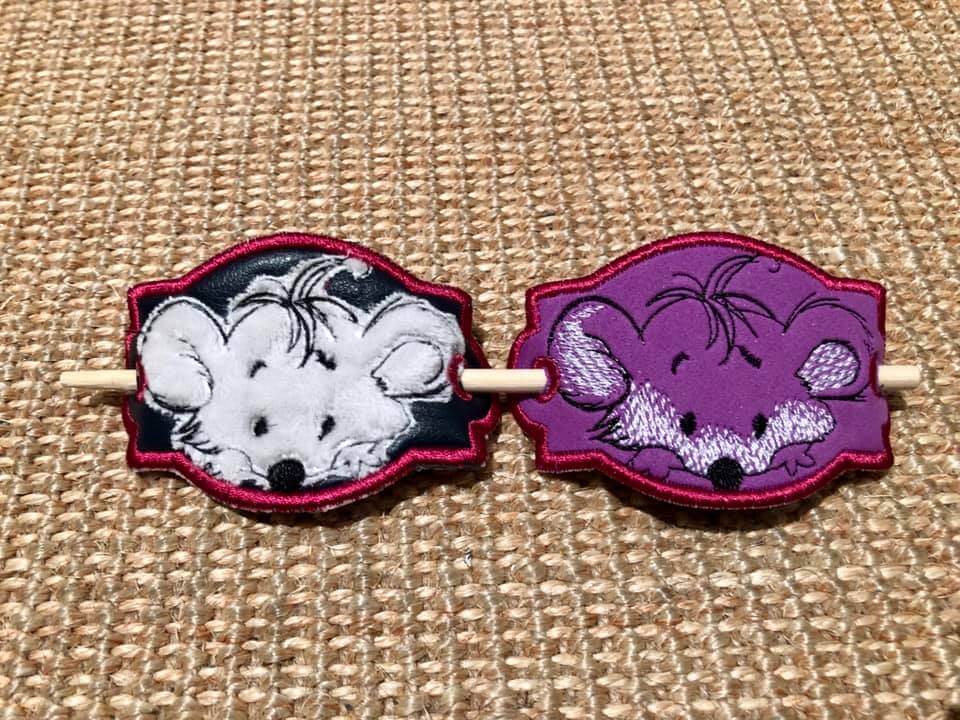 ITH Stickdatei Haarschmuck von stiXXie by lajana