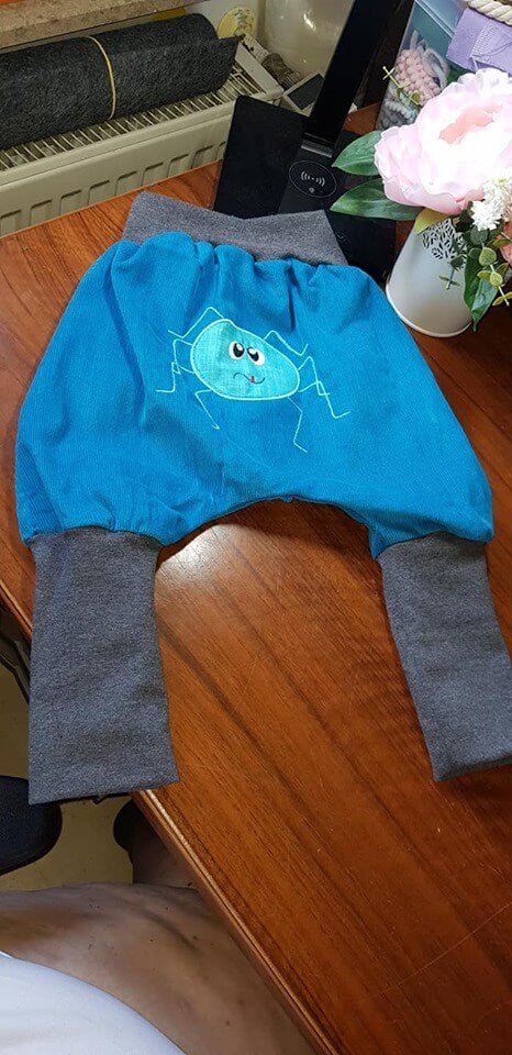 Stickdatei Spinnenfamilie Doodle Applikation von stiXXie by lajana