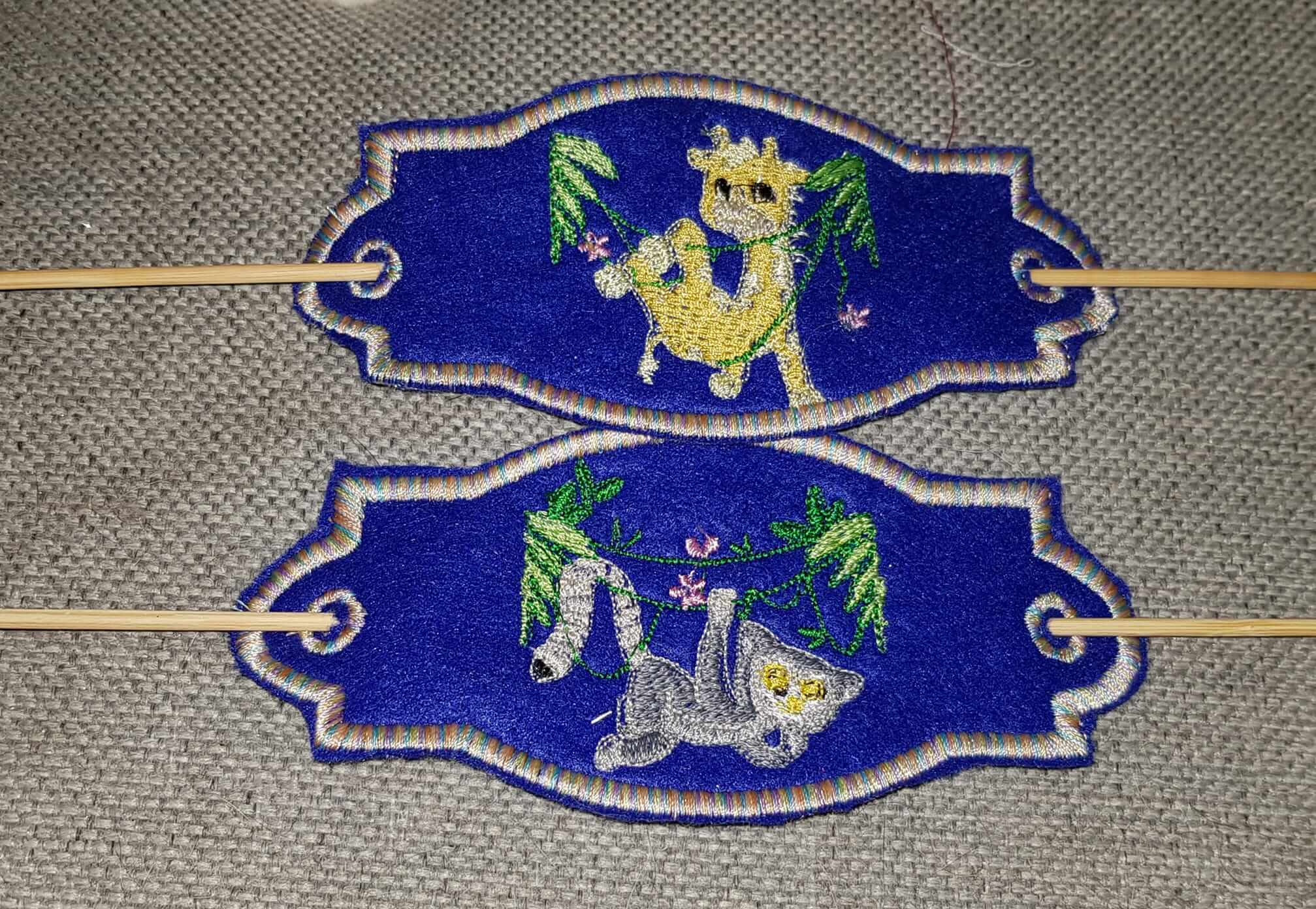 ITH Stickdatei Haarschmuck von stiXXie by lajana