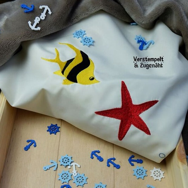 Stickdatei Nautical Solos im Vintagestyle Set von stiXXie by lajana