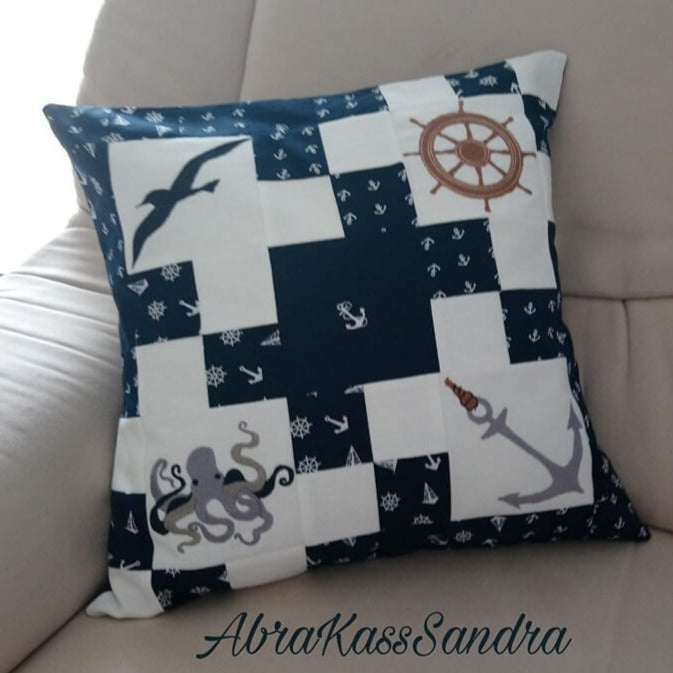 Stickdatei Nautical Solos im Vintagestyle Set von stiXXie by lajana