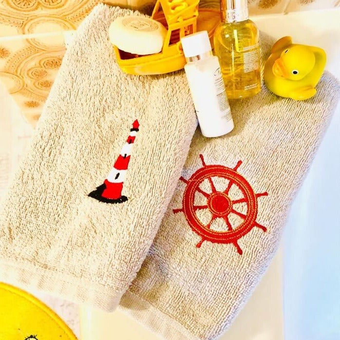 Stickdatei Nautical Solos im Vintagestyle Set von stiXXie by lajana