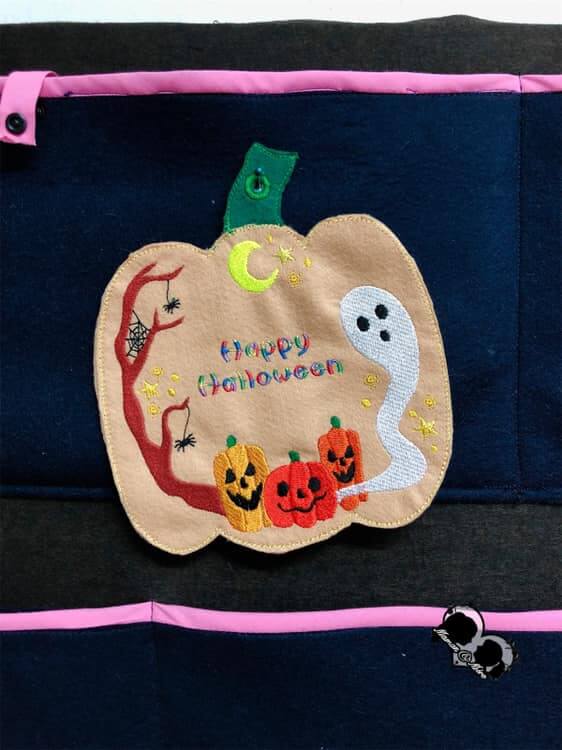 ITH Stickdatei Kürbis Halloween Fensterbild von stiXXie by lajana