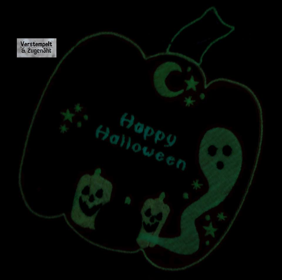 ITH Stickdatei Kürbis Halloween Fensterbild von stiXXie by lajana