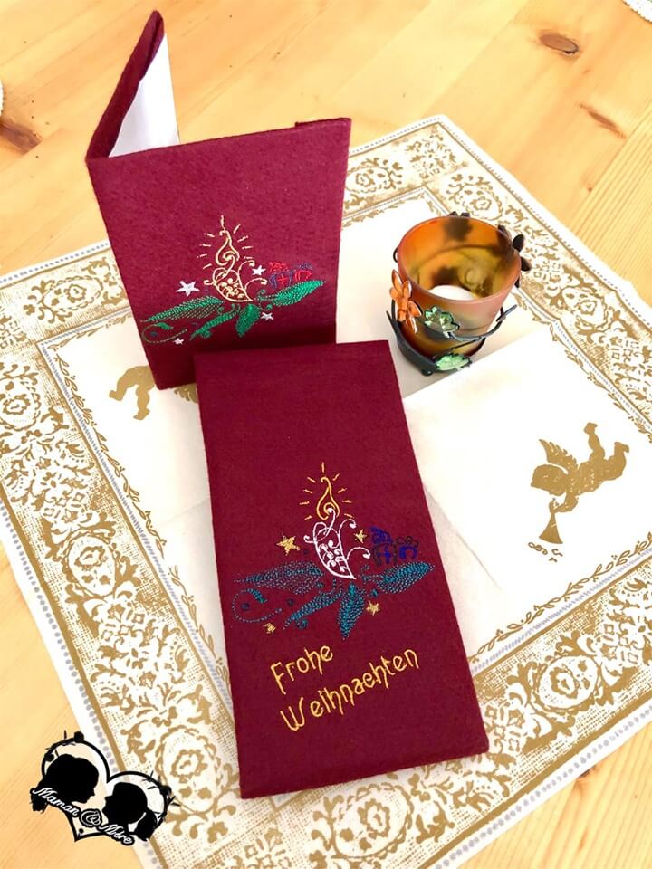 Stickdatei Weihnachtsmotiv »Edel« von stiXXie by lajana