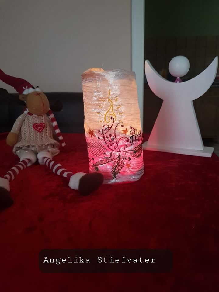 Stickdatei Weihnachtsmotiv »Edel« von stiXXie by lajana