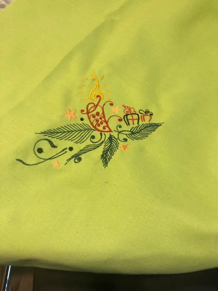 Stickdatei Weihnachtsmotiv »Edel« von stiXXie by lajana