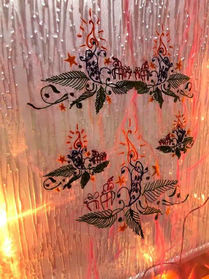 Stickdatei Weihnachtsmotiv »Edel« von stiXXie by lajana