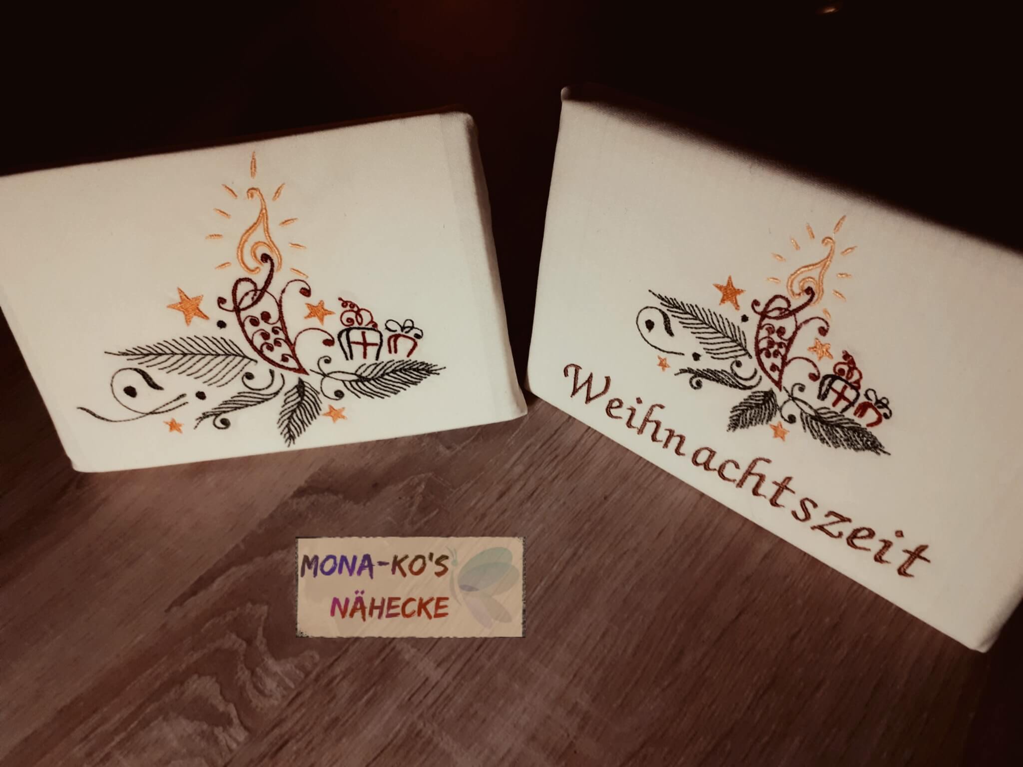 Stickdatei Weihnachtsmotiv »Edel« von stiXXie by lajana