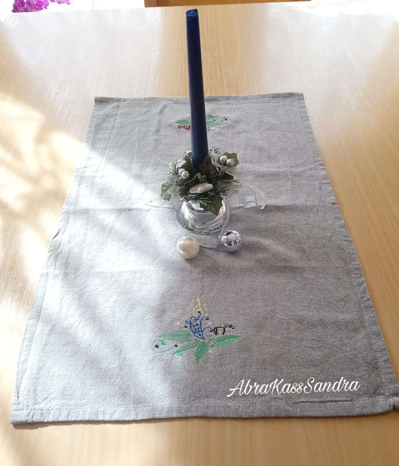 Stickdatei Weihnachtsmotiv »Edel« von stiXXie by lajana