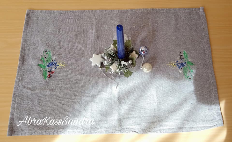 Stickdatei Weihnachtsmotiv »Edel« von stiXXie by lajana