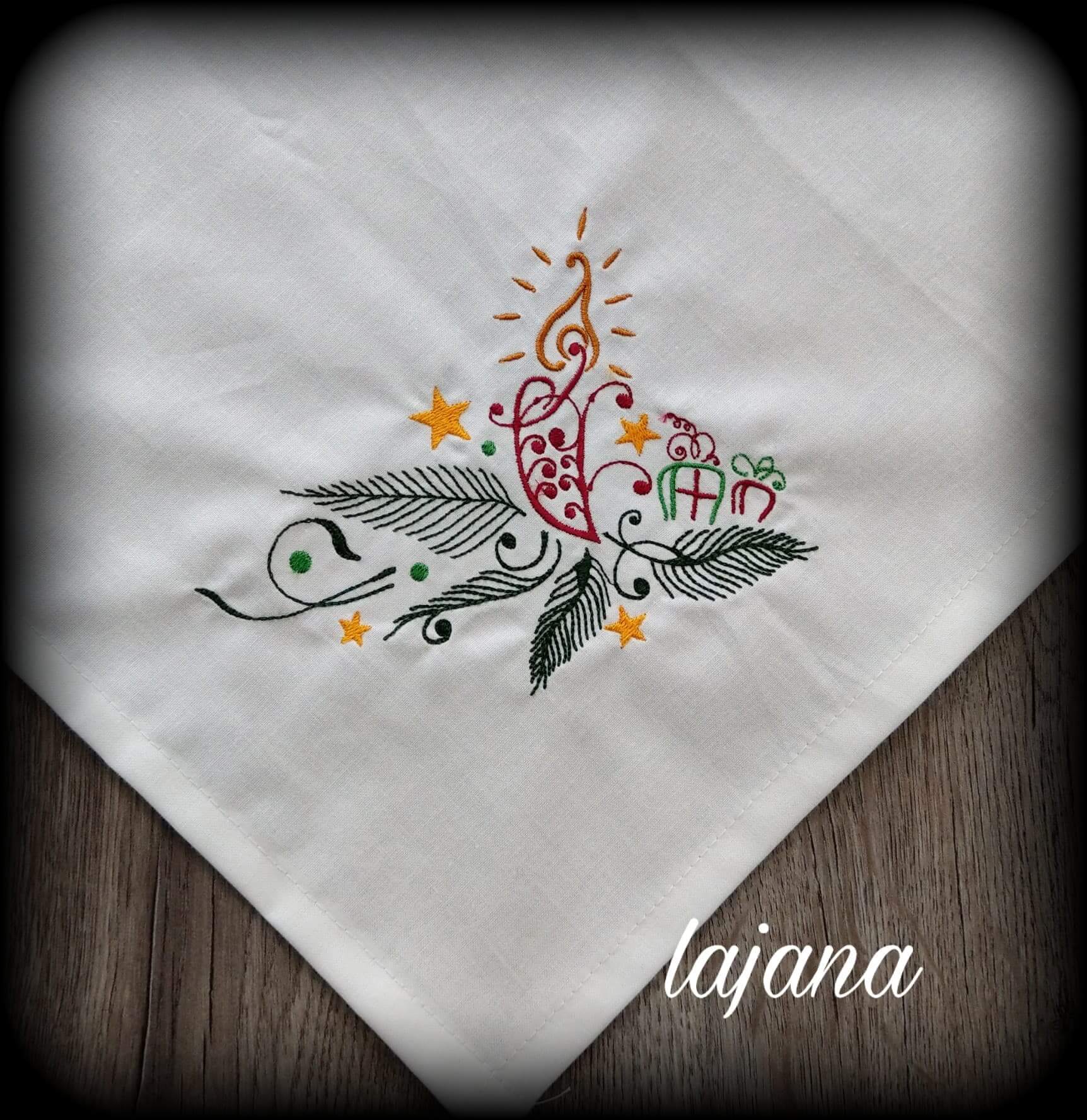 Stickdatei Weihnachtsmotiv »Edel« von stiXXie by lajana