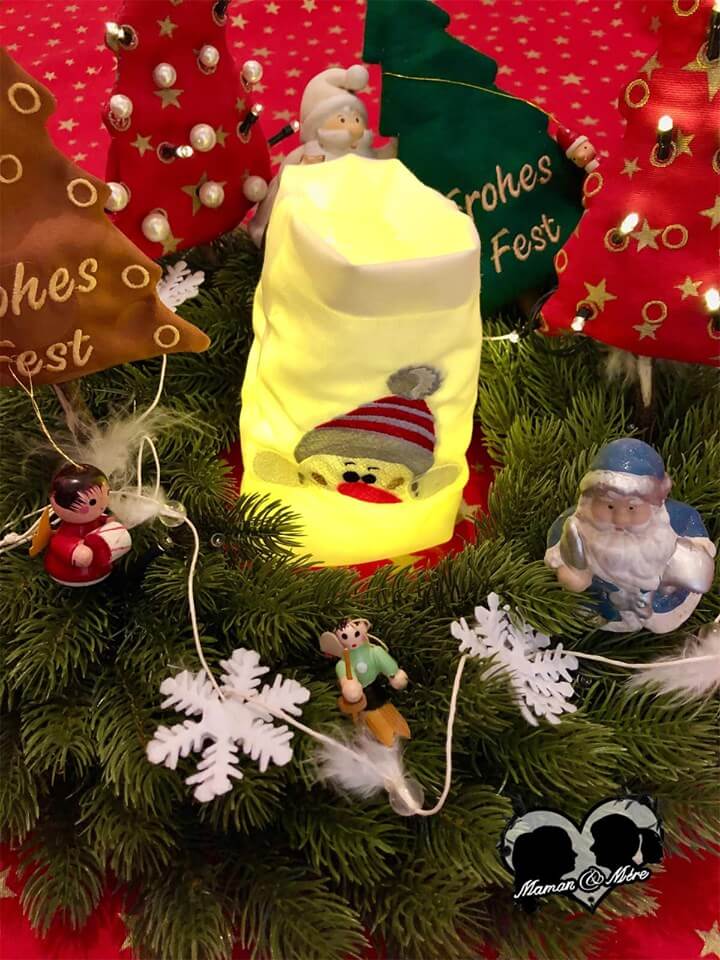 Stickdatei Schneemann und Engel von stiXXie by lajana