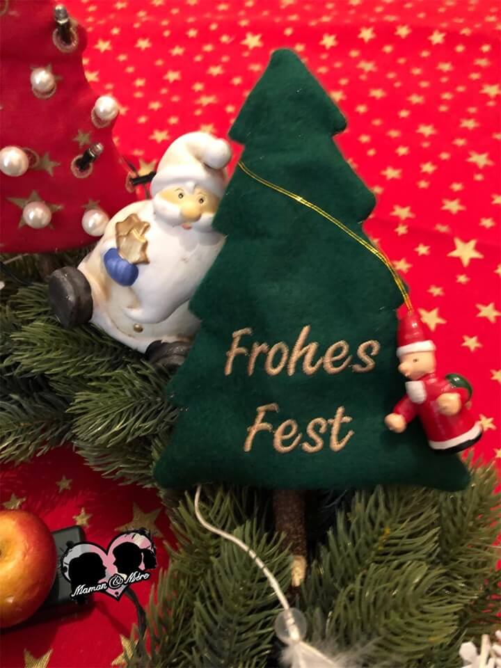 ITH Stickdatei Weihnachtsbaum ITH von stiXXie by lajana