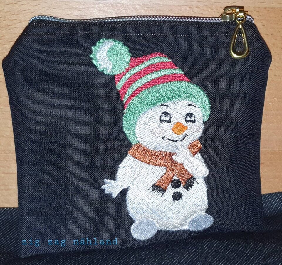 Stickdatei Schneemann Uli von stiXXie by lajana