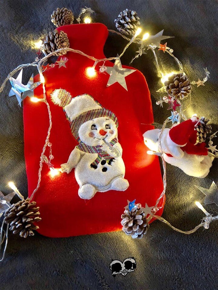 Stickdatei Schneemann Uli von stiXXie by lajana