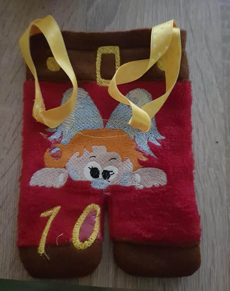 Stickdatei Schneemann und Engel von stiXXie by lajana
