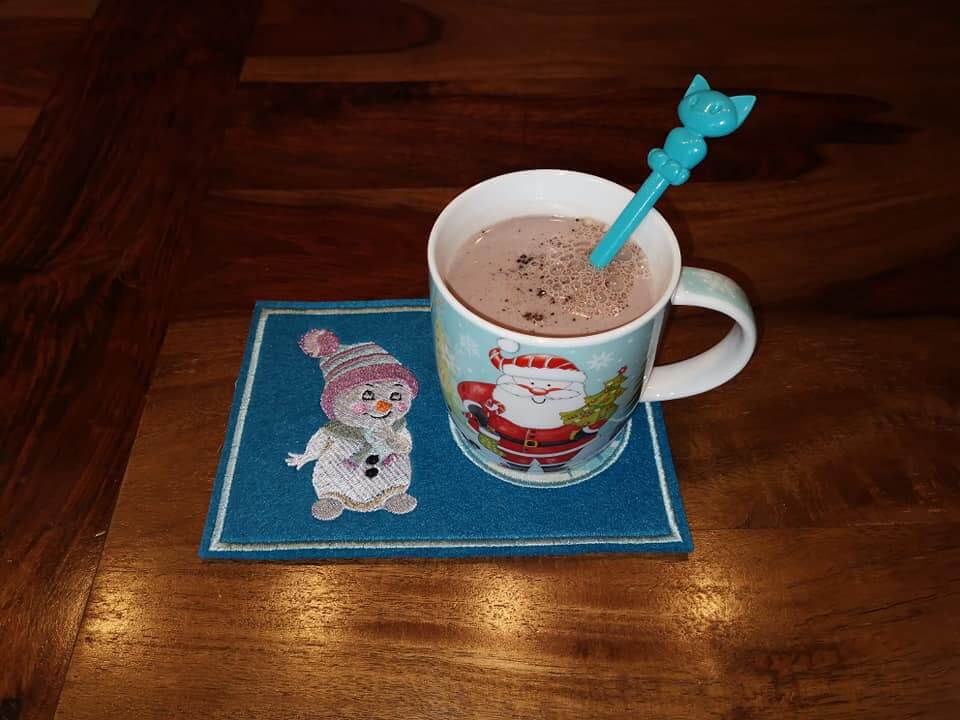 Stickdatei Schneemann Uli von stiXXie by lajana