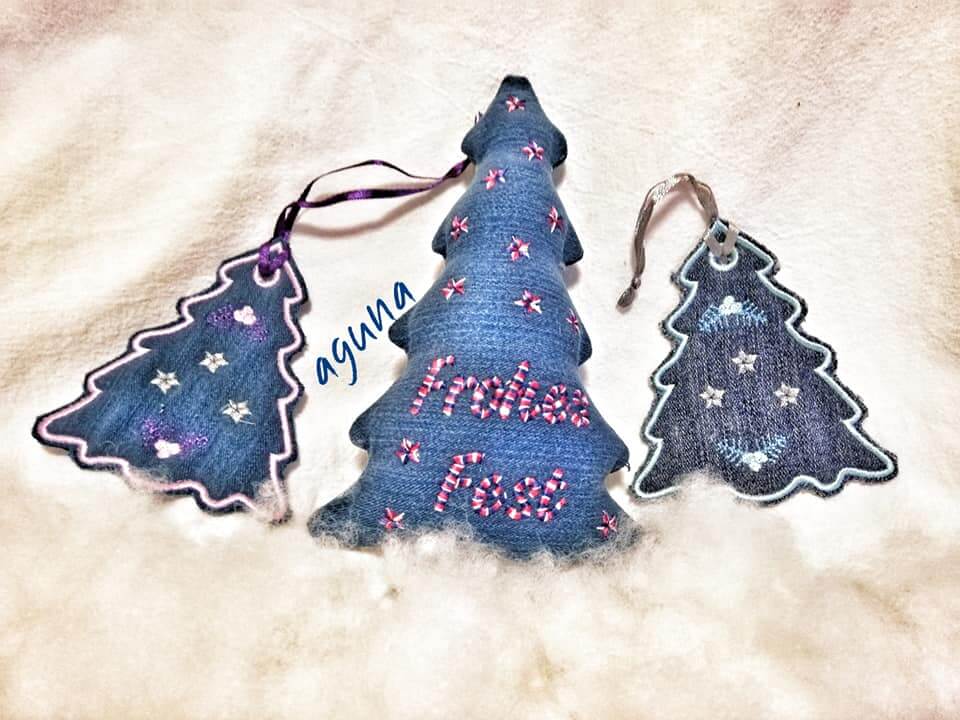 ITH Stickdatei Weihnachtsbaum ITH von stiXXie by lajana