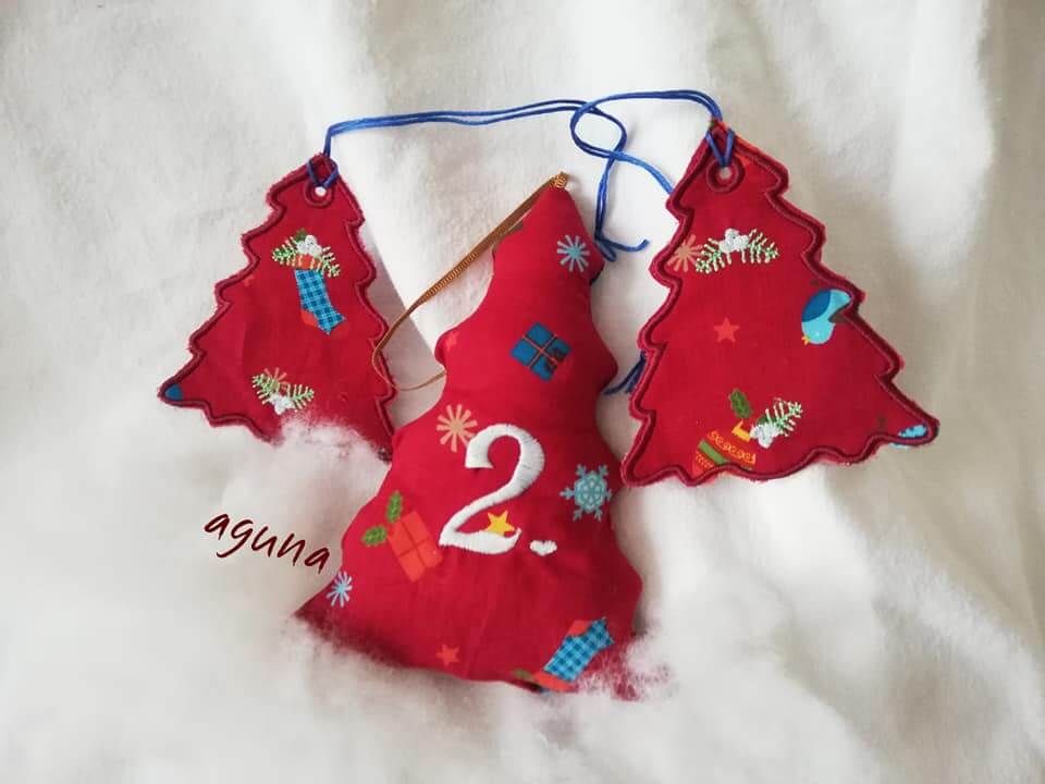 ITH Stickdatei Weihnachtsbaum ITH von stiXXie by lajana