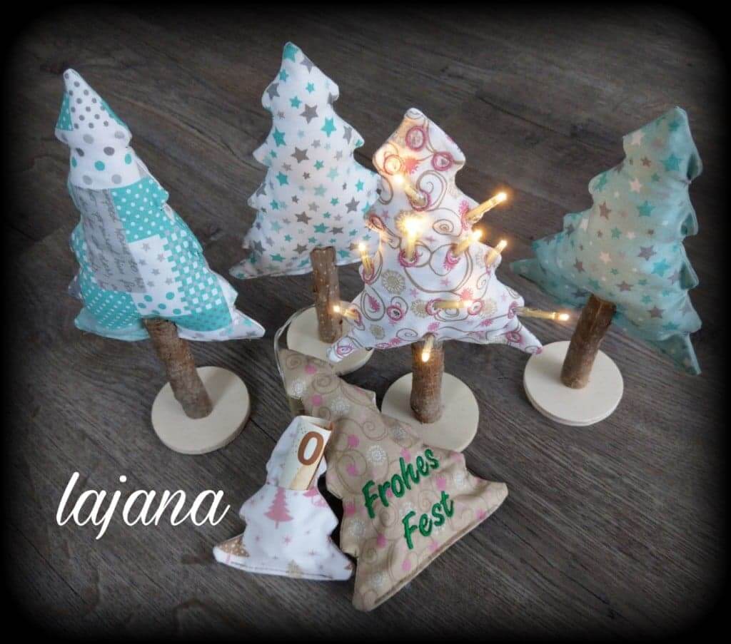 ITH Stickdatei Weihnachtsbaum ITH von stiXXie by lajana