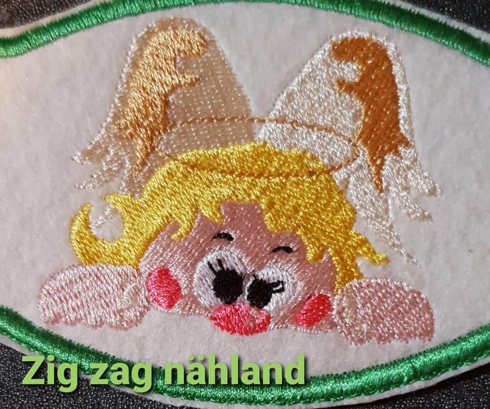 Stickdatei Schneemann und Engel von stiXXie by lajana