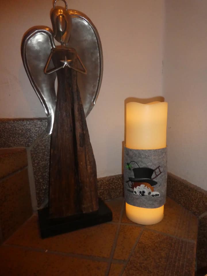 Stickdatei Schornsteinfeger und Schwein von stiXXie by lajana