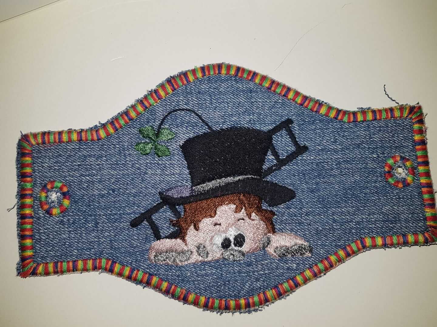 Stickdatei Schornsteinfeger und Schwein von stiXXie by lajana