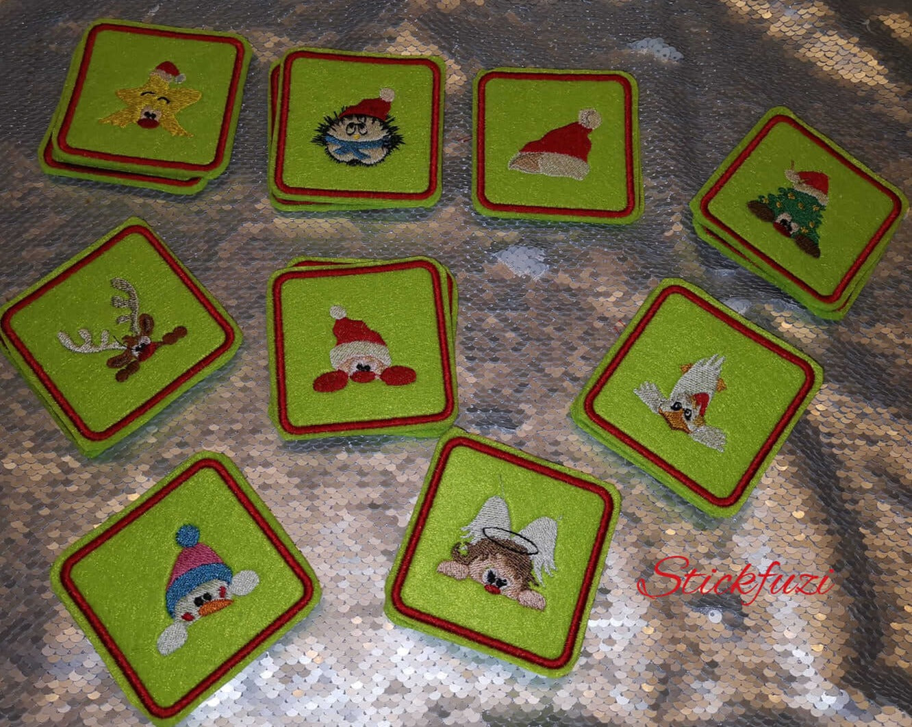 Stickdatei Weihnachten Set von stiXXie by lajana