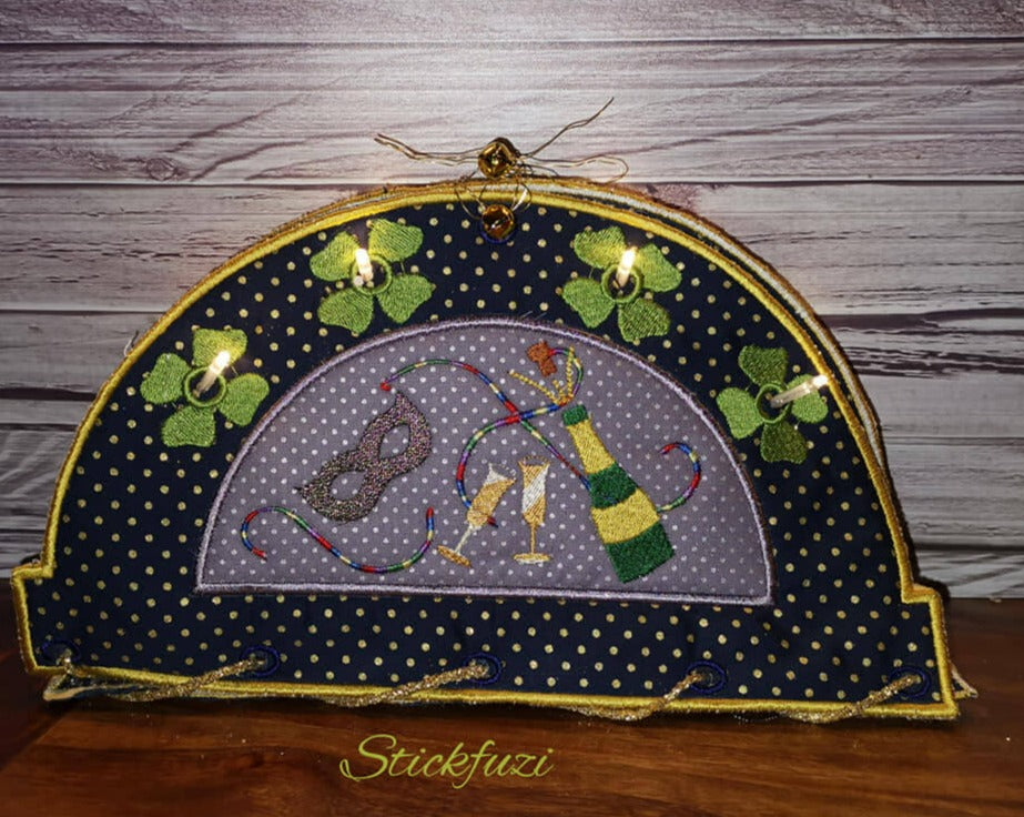 ITH Stickdatei Schwibbogen Party von stiXXie by lajana