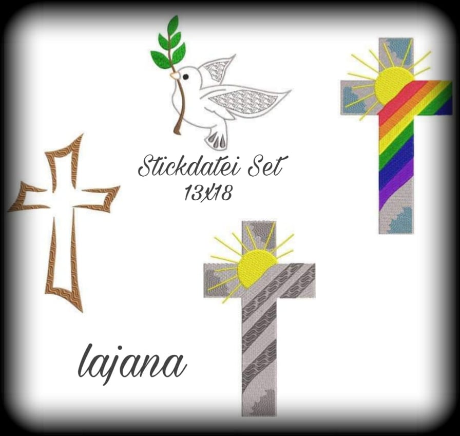 Stickdatei Kirchliche Anlässe Set von stiXXie by lajana