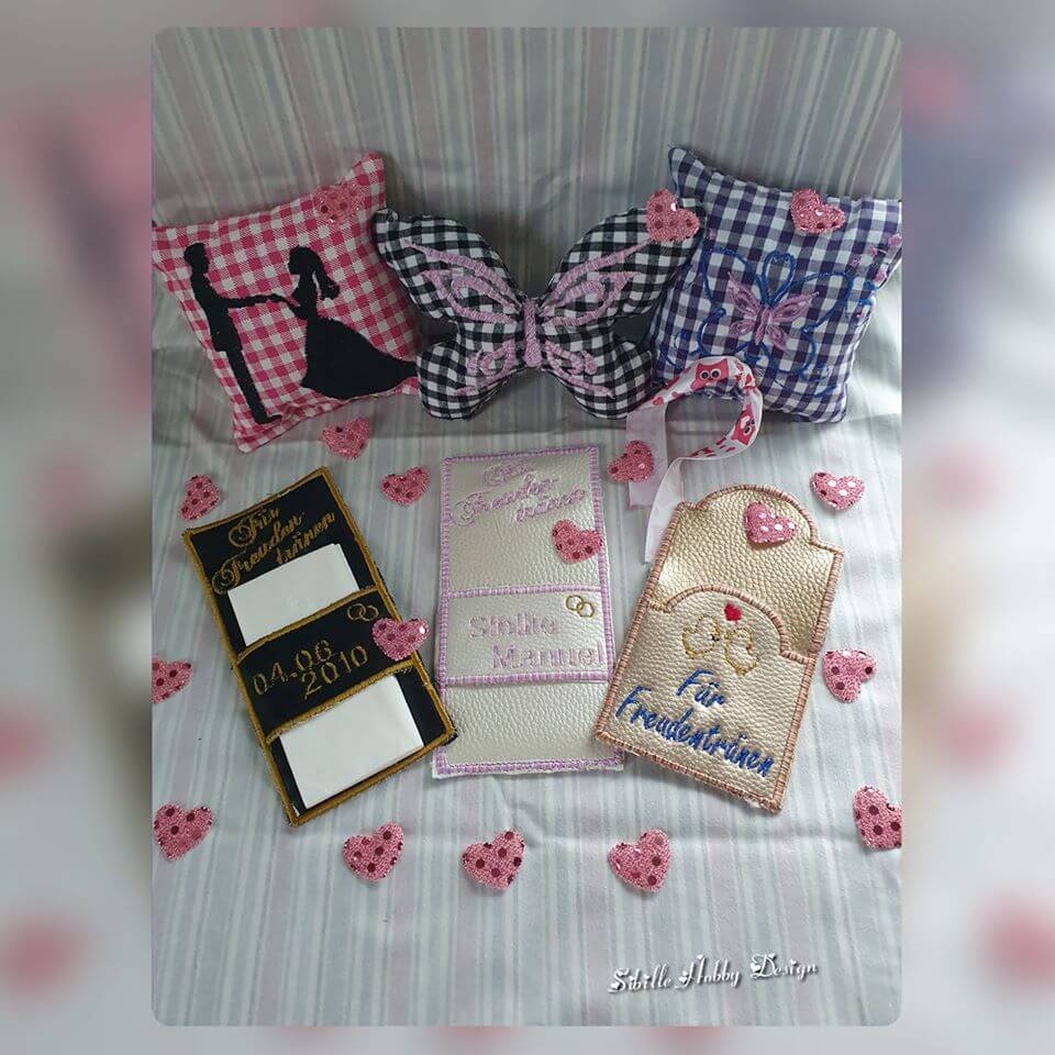 ITH Stickdatei Hochzeit Liebe Set von stiXXie by lajana