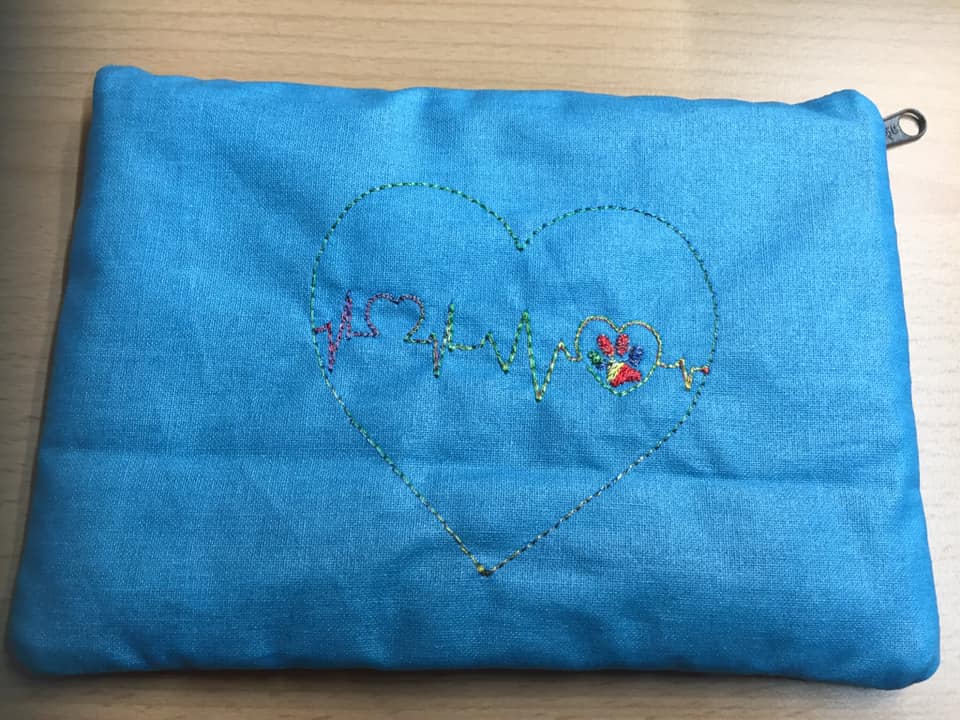 ITH Stickdatei Herzanhänger Set von stiXXie by lajana