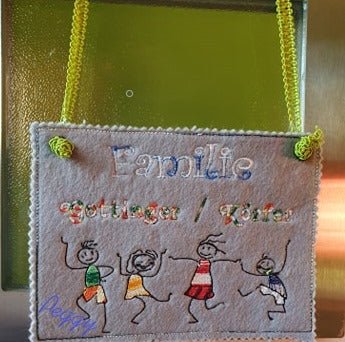 ITH Stickdatei Türschilder Mega Set von stiXXie by lajana