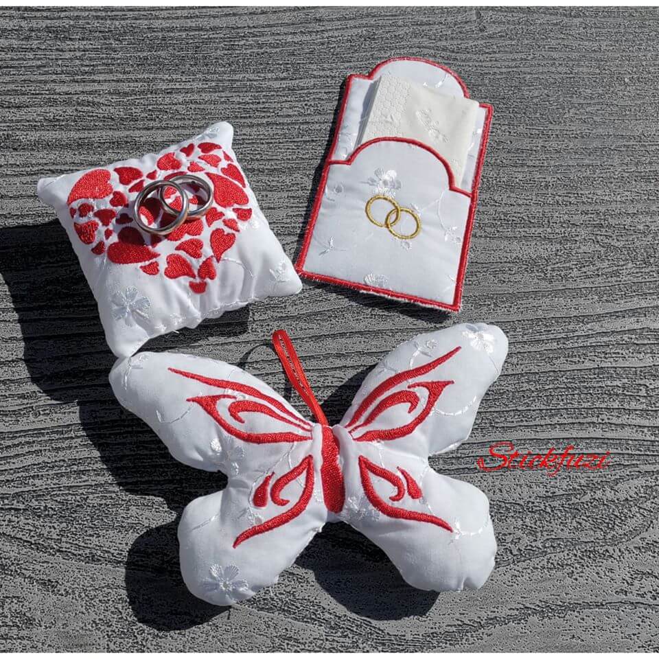 ITH Stickdatei Hochzeit Liebe Set von stiXXie by lajana