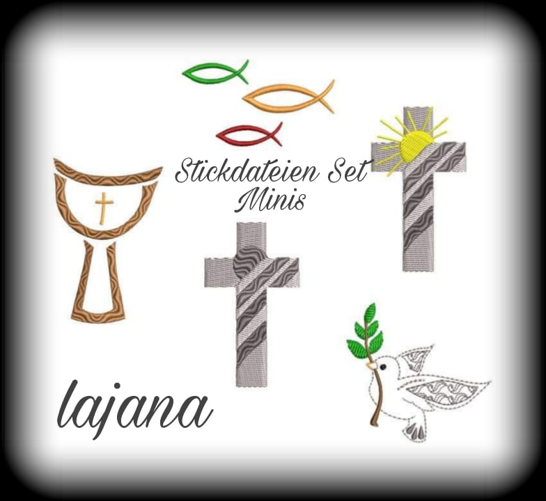 Stickdatei Kirchliche Anlässe Set von stiXXie by lajana