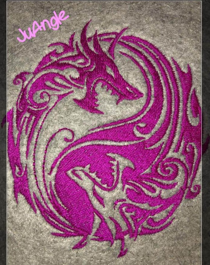 Stickdatei Yin und Yang Set von stiXXie by lajana