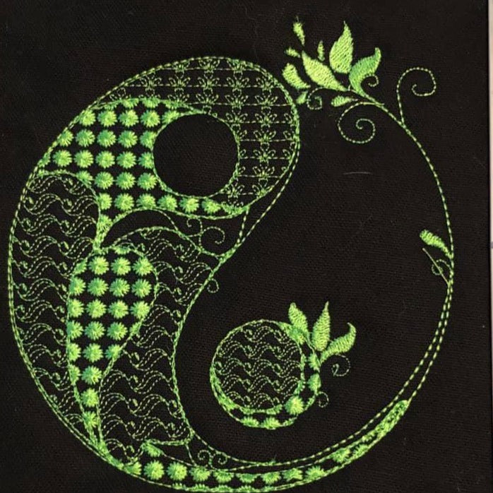 Stickdatei Yin und Yang Set von stiXXie by lajana